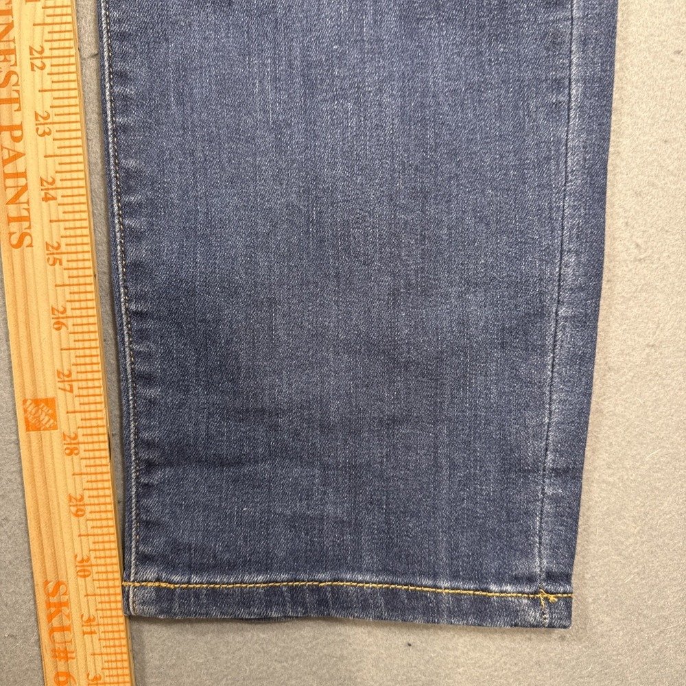 Judy Blue Straight Fit Jeans Womens 15/32 Blue Dark Wash Stretch - Picture 6 of 10